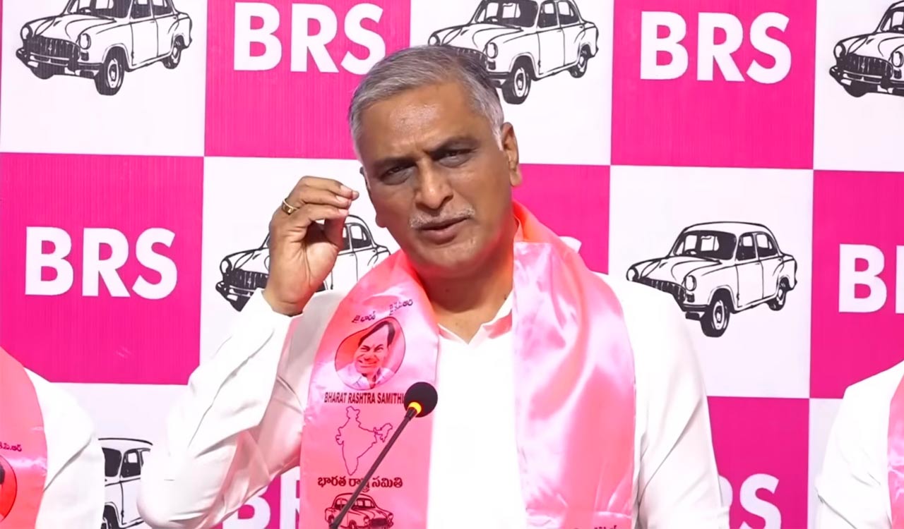 సింగరేణిలో అవినీతి, ప్రైవేటీకరణ కుట్రలు.. కాంగ్రెస్పై హరీశ్రావు ఫైర్