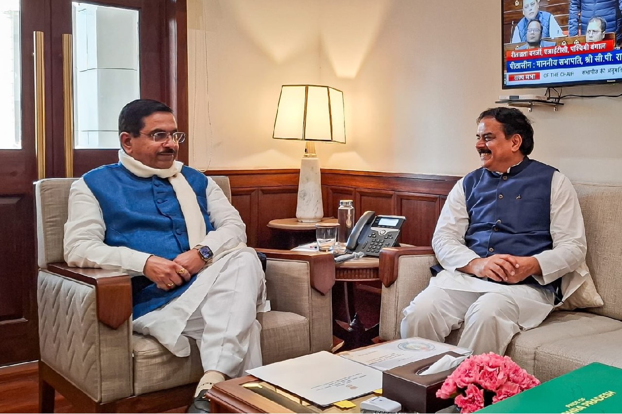 Nadendla Manohar Meets Union Minister Prahlad Joshi in Delhi!
