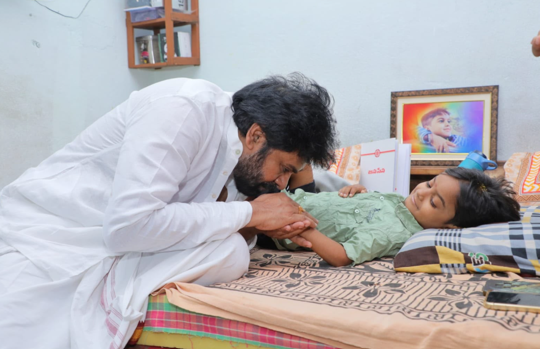 Pawan Kalyan Visits Ailing Fan