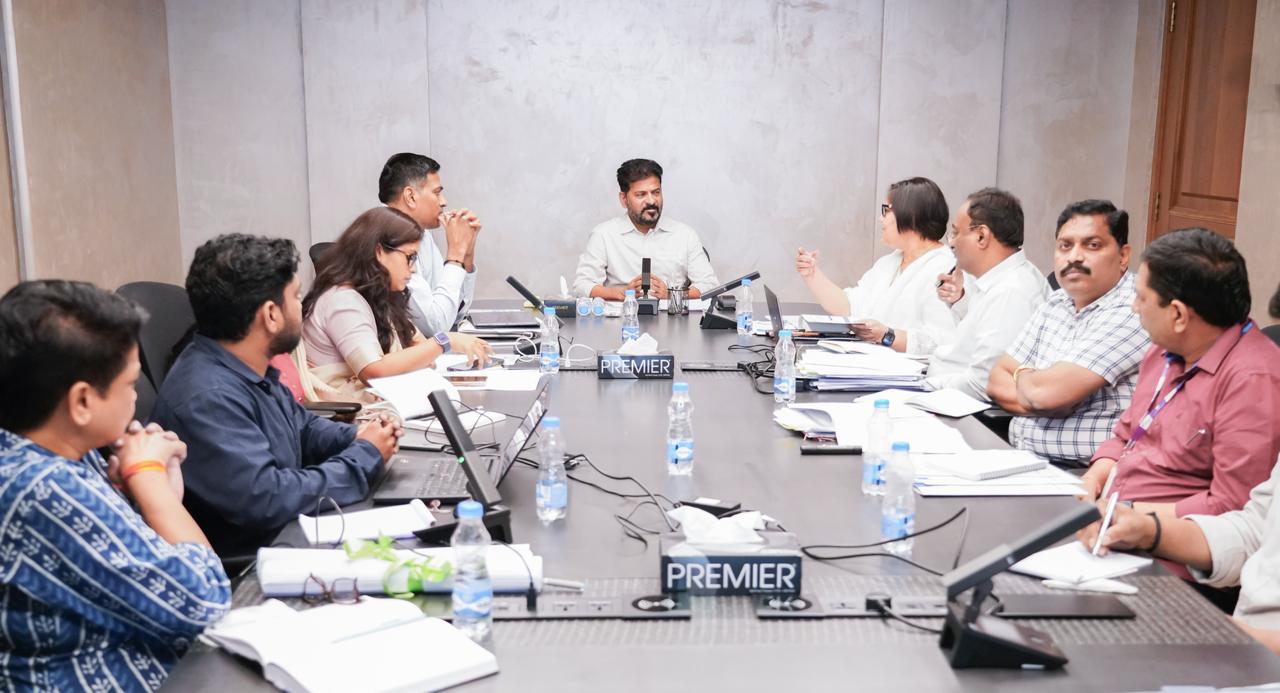 CM Revanth Reddy Reviews Mega Growth Corridor Plan