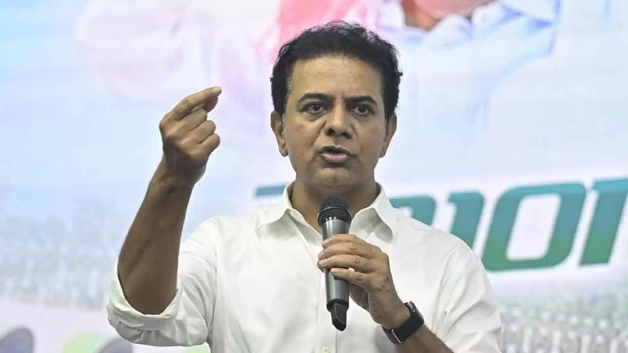 కేఆర్ఎంబీ ఆదేశాలపై కేటీఆర్ ఫైర్