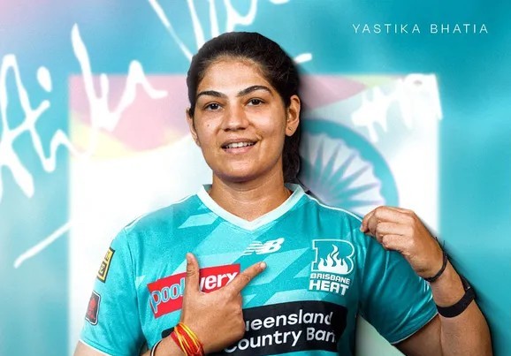 డబ్ల్యూబీబీఎల్లో బ్రిస్బేన్ హీట్కు యస్తికా భాటియా