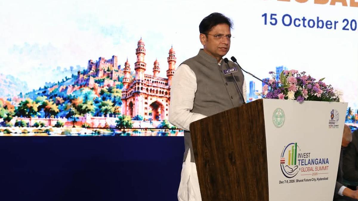 తెలంగాణలో పెట్టుబడులకు తమిళ పారిశ్రామికవేత్తలకు ఆహ్వానం