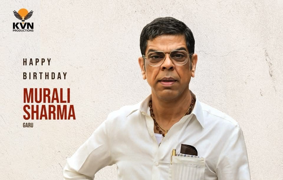 Murali Sharma’s Look Revealed in ‘Mega 158’