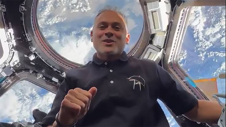 Anil Menon Reaches ISS Successfully