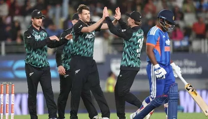 భారత్పై న్యూజిలాండ్ ఘన విజయం