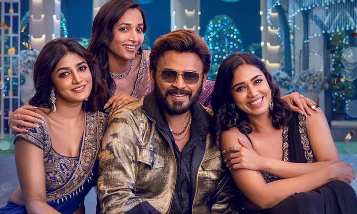 Narayanamma Song: Venkatesh’s Energetic Steps With Three Heroines
