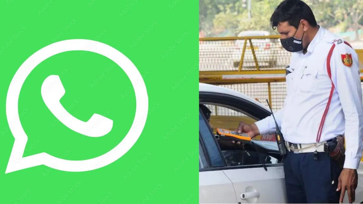 Traffic Challans to Be Sent via WhatsApp