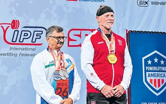 After Bronze, Shankara Rao Adds Silver at World Masters Championships