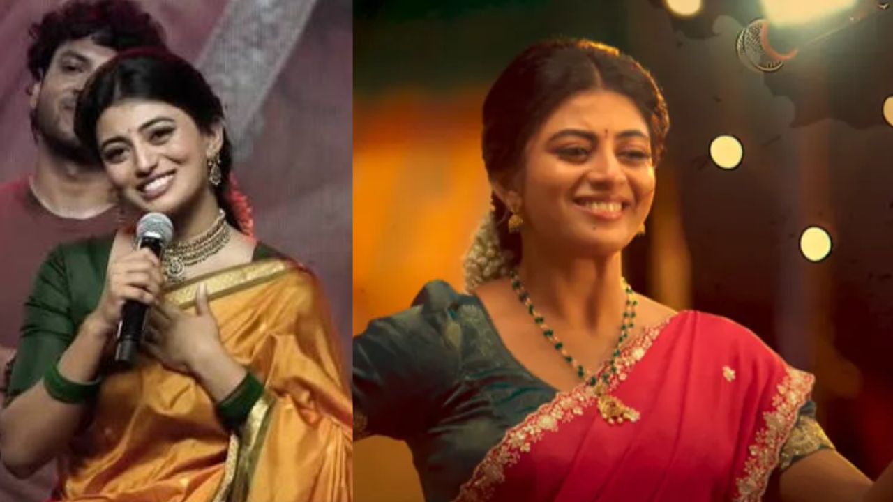 Actress Anandhi Breaks Down at Garividi Lakshmi Pre-Release Event