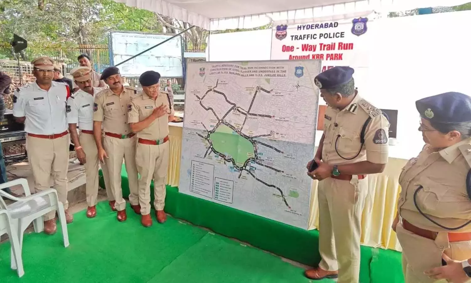 హైదరాబాద్ వాహనదారులకు అలర్ట్.. కేబీఆర్ పార్క్ వద్ద ట్రాఫిక్ మార్పులు
