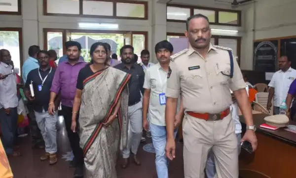 Election Observer Padmavathi Inspects Local Body Election Arrangements in Chirala