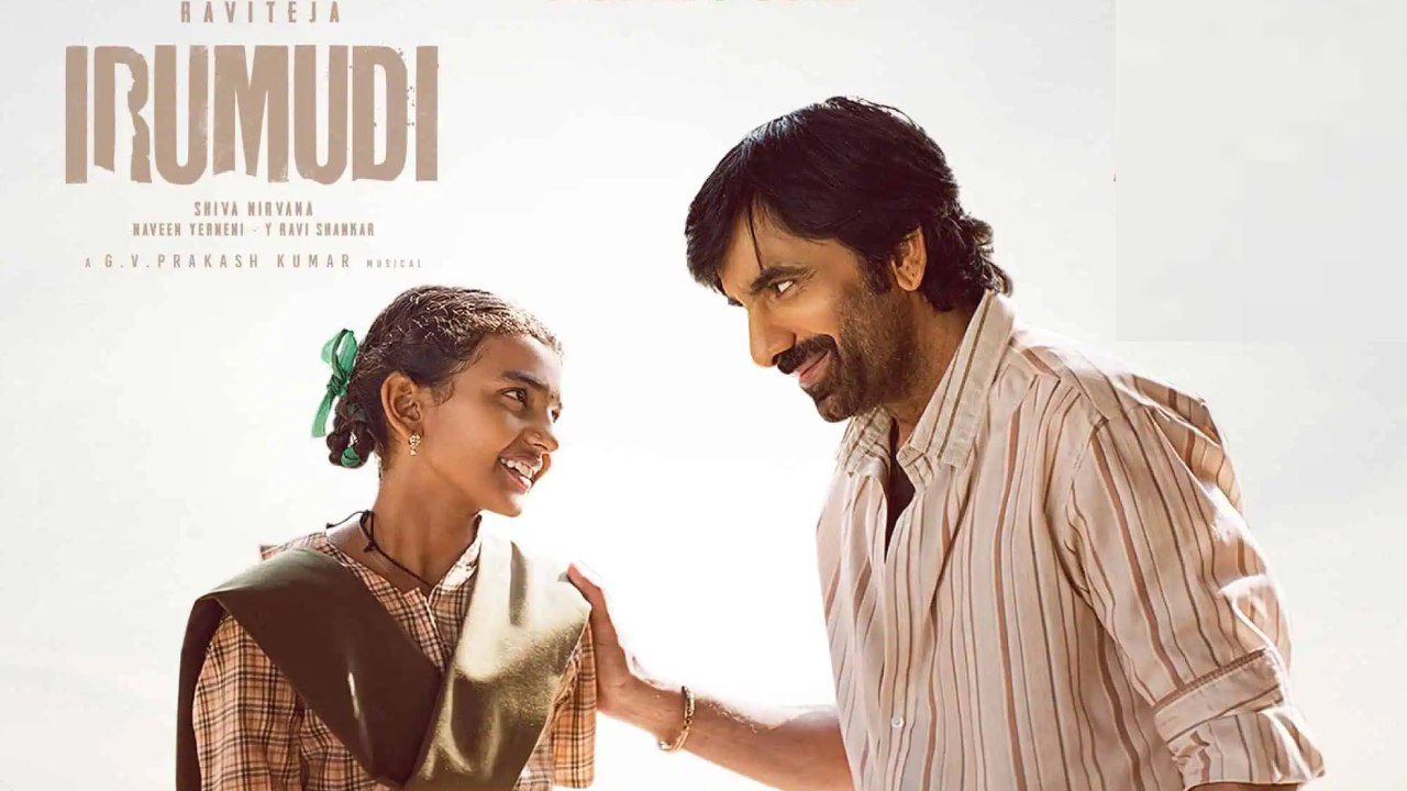 Ravi Teja’s Irumudi.. Fans Celebrate in Theatres!