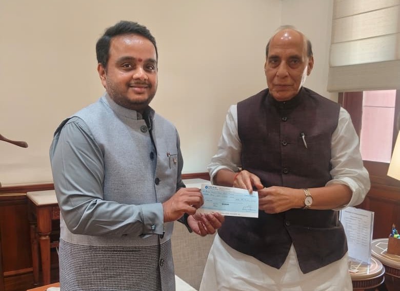 దేశం కోసం ప్రాణత్యాగం చేసిన సైనికుల కుటుంబాలకు అండగా రాజ్యసభ సభ్యులు చింతకాయల విజయ్