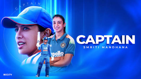 Smriti Mandhana appointed captain of Indian Women’s Cricket Team