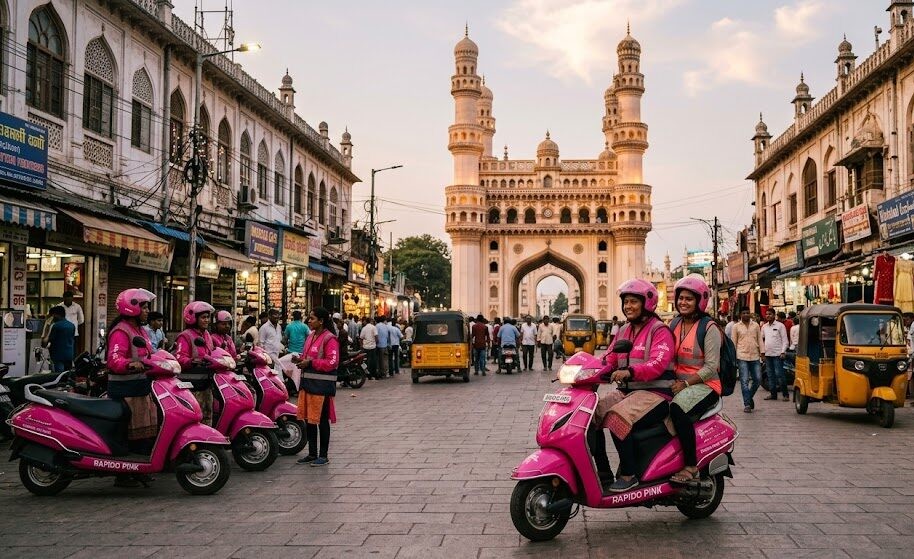 Rapido Launches Pink Bike Service in Hyderabad