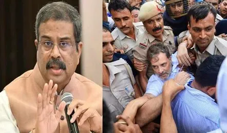 Dharmendra Pradhan Hits Back at Rahul Gandhi.. Government Ready for NEET Debate