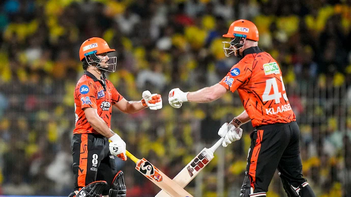 SRH Posts Massive Score on Home Ground