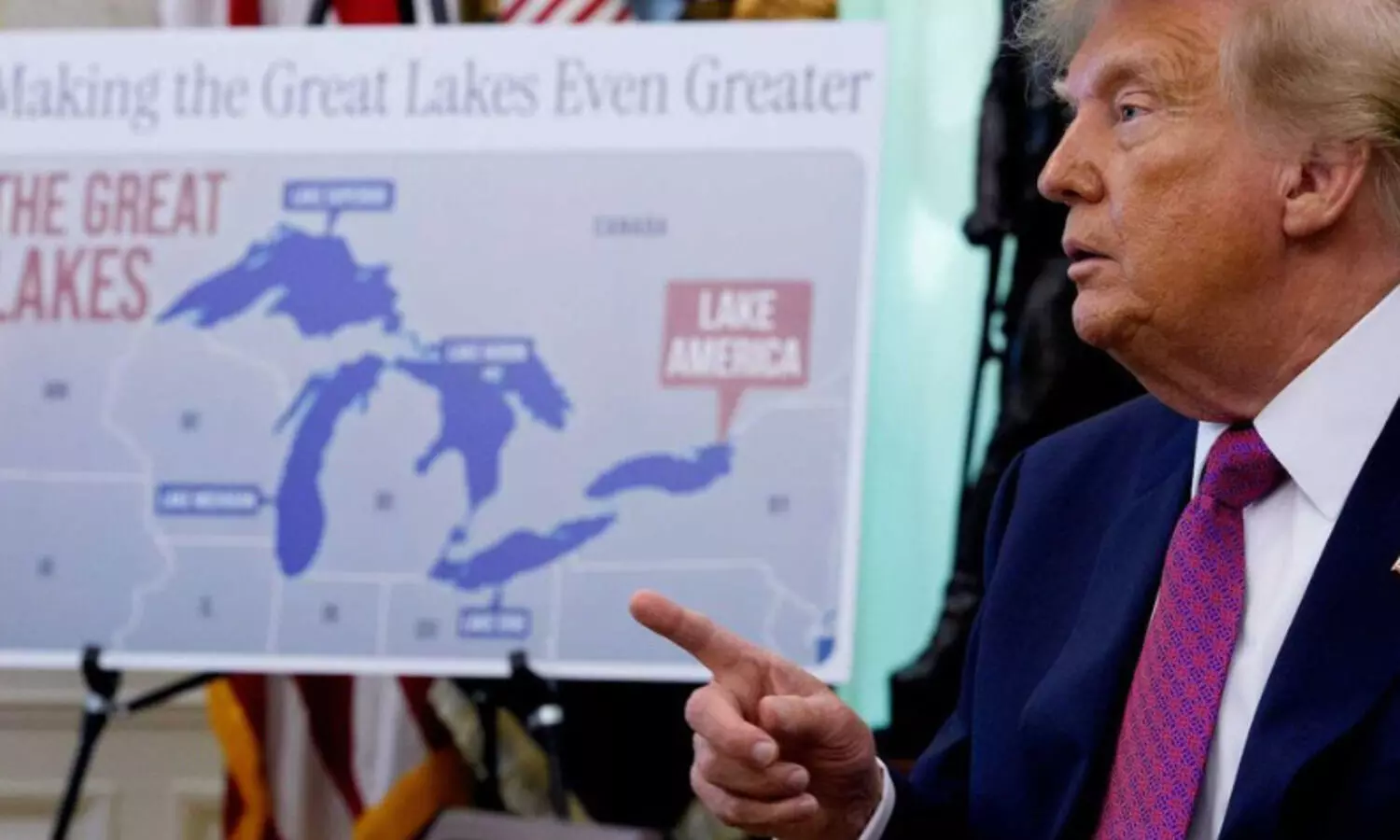 Trump Pushes for Lake Ontario Name Change on Apple Maps
