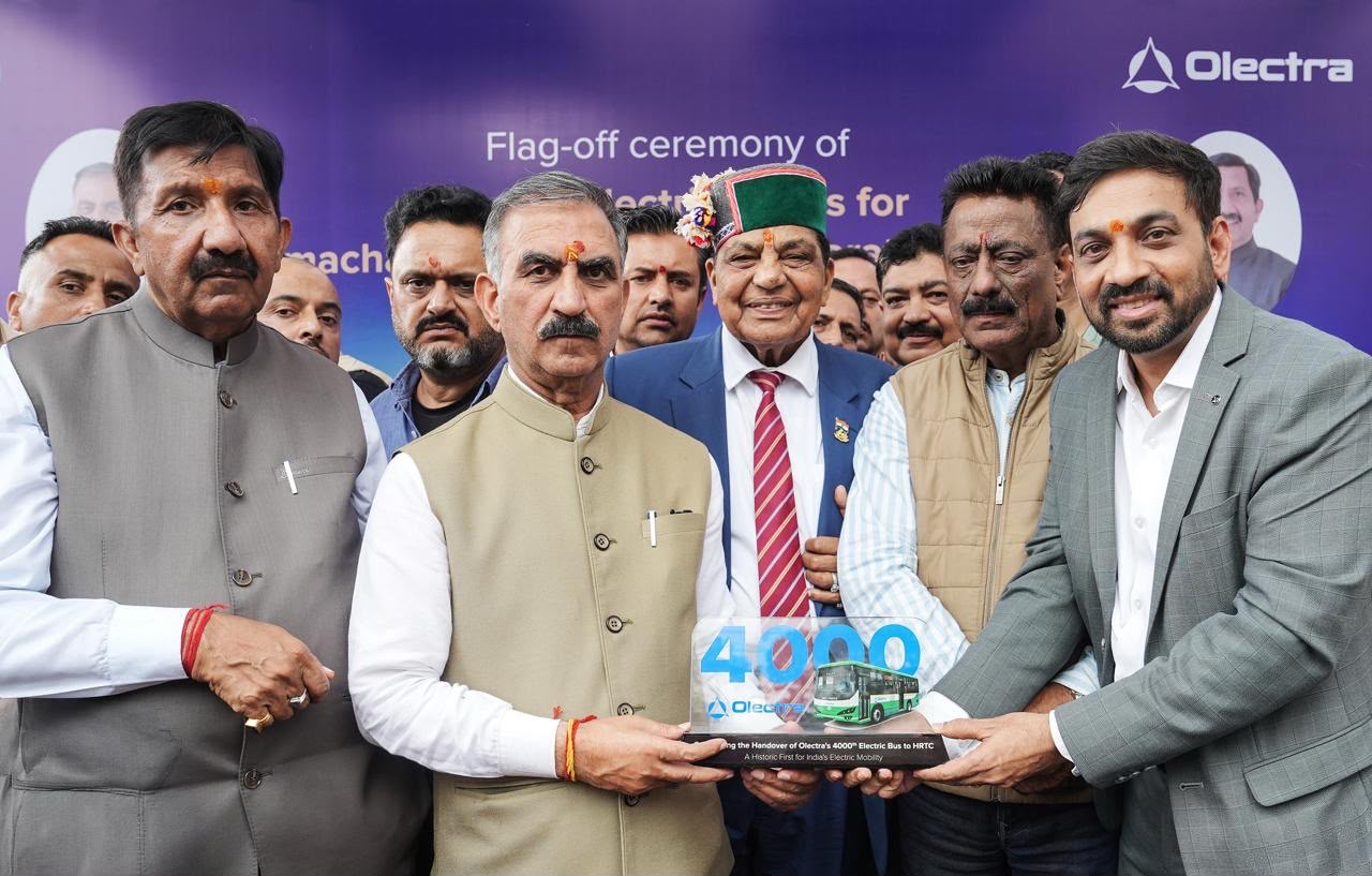 Olectra Sets a New Milestone in Green Transport