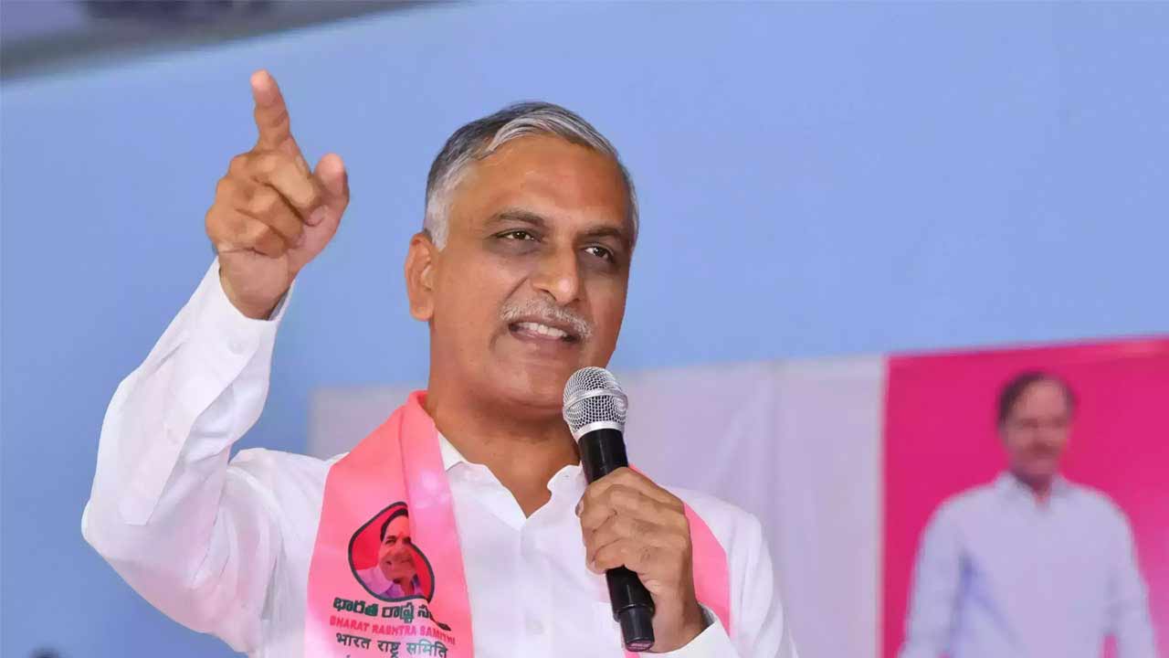 Harish Rao Blames Congress Government for Crop Losses