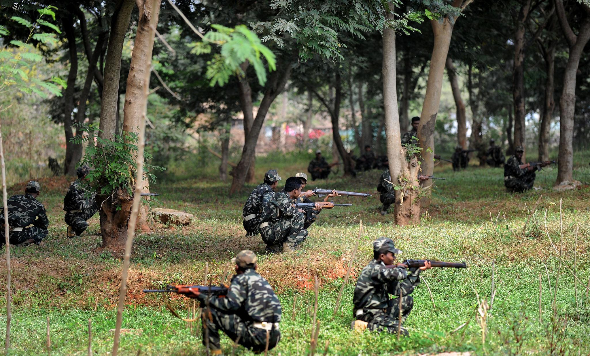 Massive Search Operation Launched for Maoist Leader Mistry Bisra