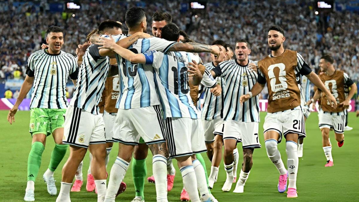 FIFA May Fine Argentina Over Political Banner Displayed After England Clash