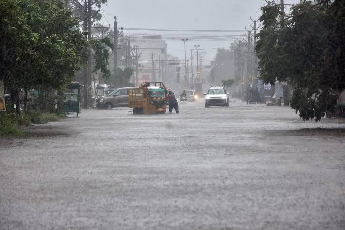 Machilipatnam Struggles with Waterlogging as Floodwaters Remain on Roads Two Days After Heavy Rain