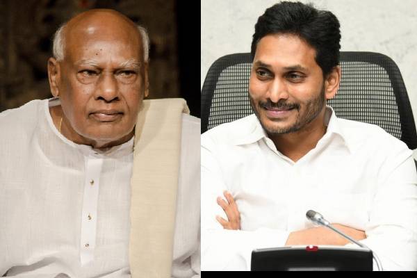 మాజీ సీఎం కొణిజేటి రోశయ్యకు వైఎస్ జగన్ నివాళి