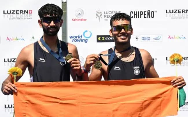 India Creates History with First-Ever Gold at World Rowing Cup III