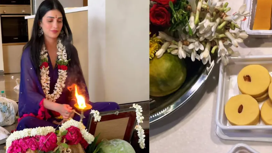 Shruti Haasan Begins a New Chapter with Chennai Housewarming Ceremony