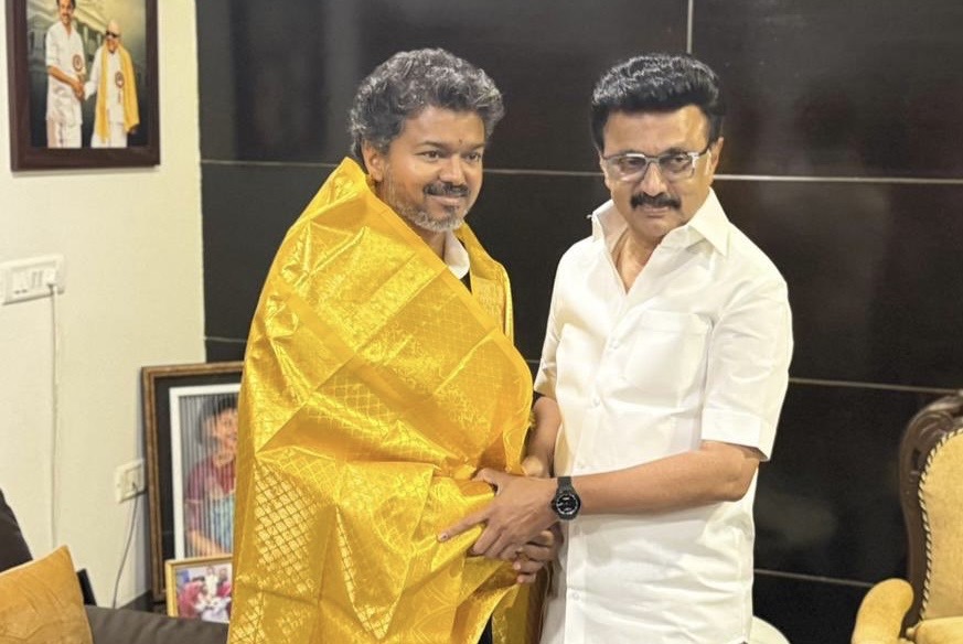 CM Vijay to Meet Stalin in Chennai Today
