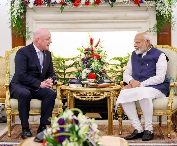 India New Zealand Sign Five Key Agreements