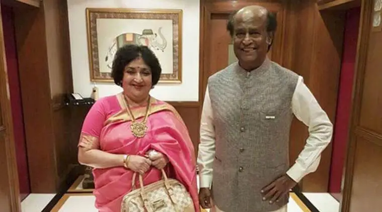 Rajinikanth’s Wife Latha Reportedly Eyes Rajya Sabha Seat