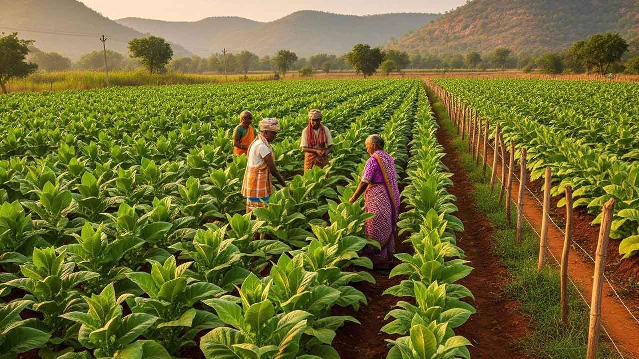 పొగాకు రైతుల కోసం కేంద్రాన్ని ఆశ్రయించిన చంద్రబాబు సర్కార్