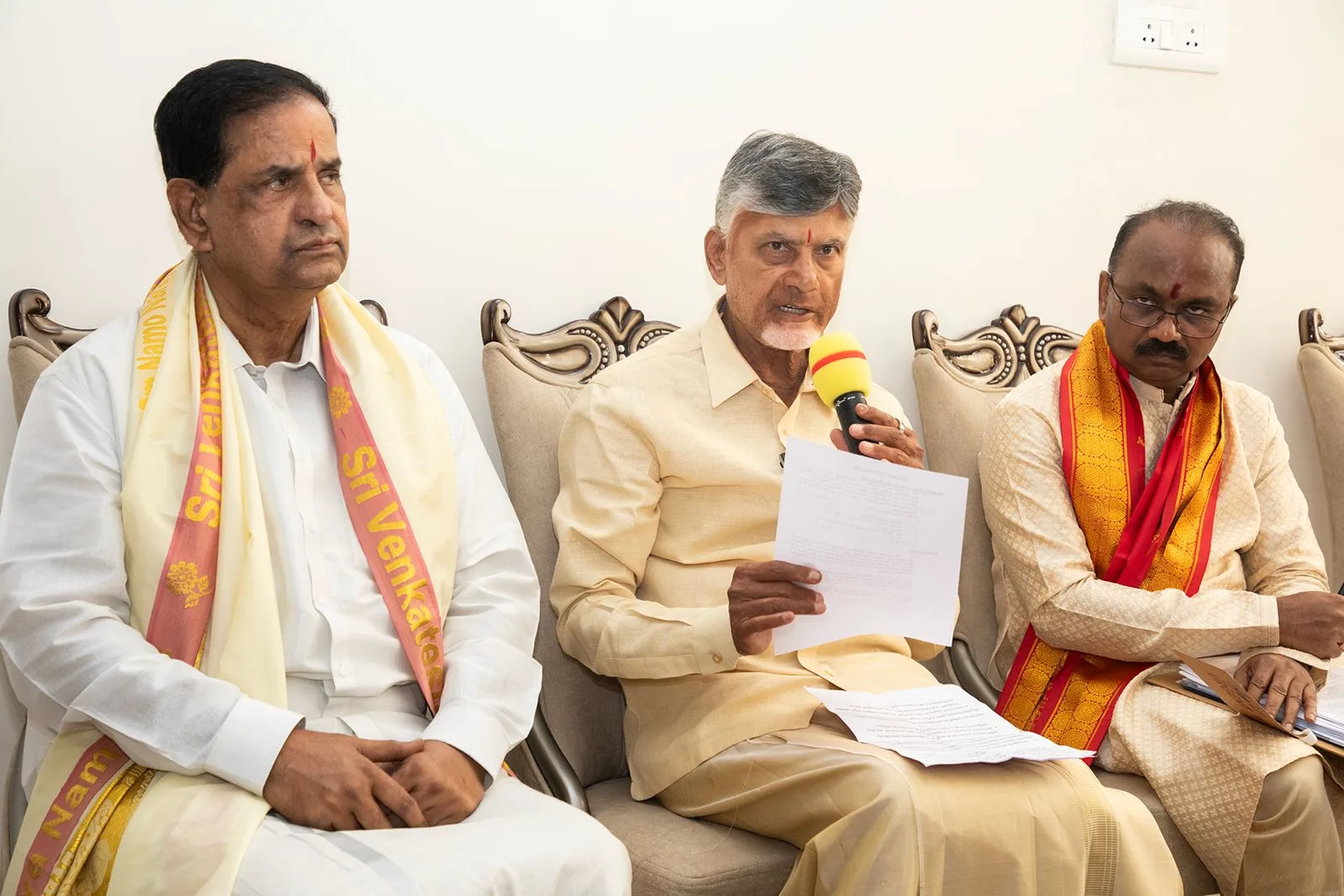 CM Chandrababu to Launch Development Projects in Tirumala