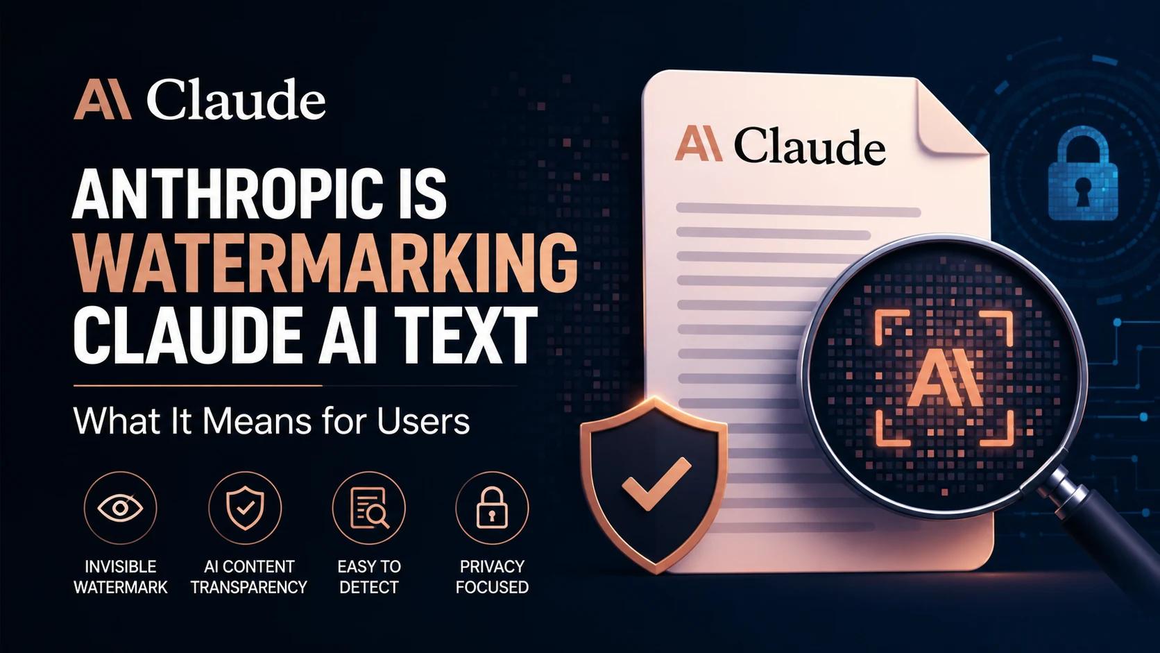 AI Watermark War Escalates: Anthropic Adds Invisible Marks to Claude Content