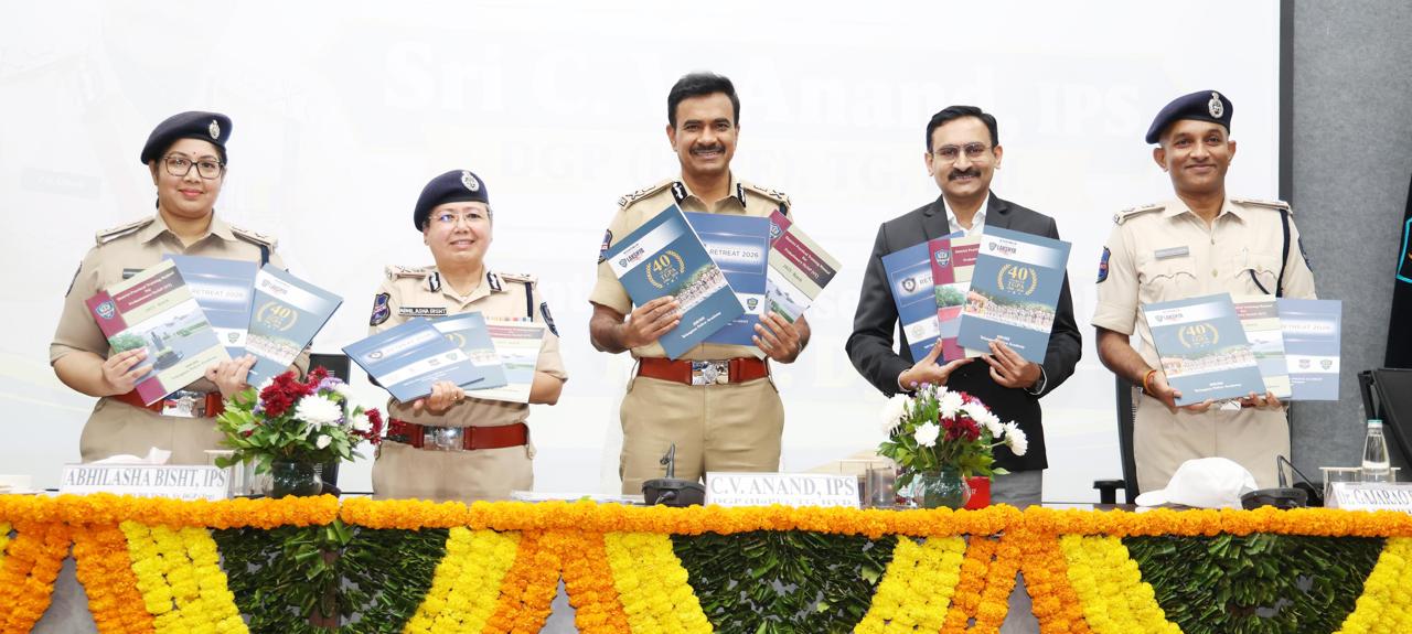 Training Is the Foundation of a Police Officer’s Career: Telangana DGP C.V. Anand
