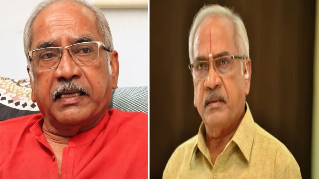 సీనియర్ నటుడు జీవీ నారాయణరావు కన్నుమూత