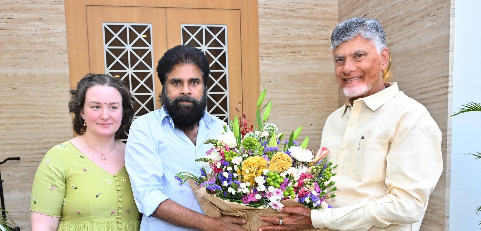 Andhra Pradesh CM Visits Pawan Kalyan