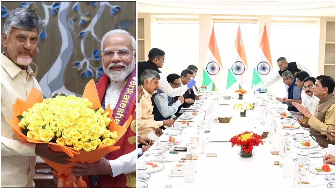 Chandrababu Naidu to Meet PM Modi, Amit Shah and Other Union Ministers During Delhi Visit