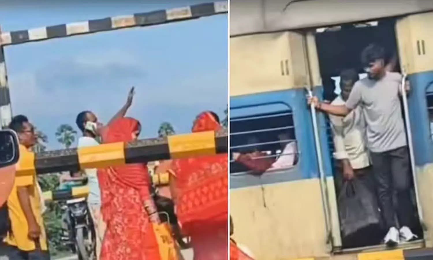 బీహార్‌లో రైలును ఆపిన వ్యక్తి? వైరల్‌గా మారిన వీడియో