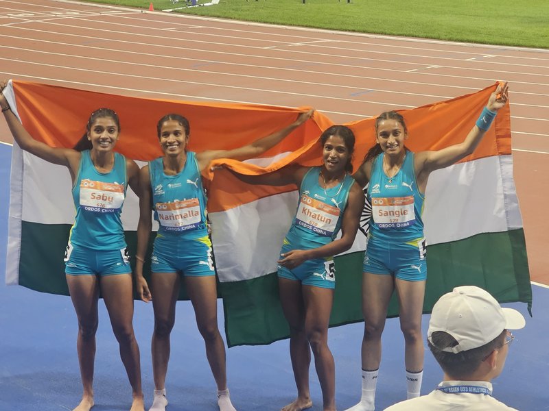 Telangana's Pravallika Wins Asian U-23 Gold
