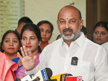 Bandi Sanjay Challenges Congress to Contest Elections Again Using Ballot Papers in Four States