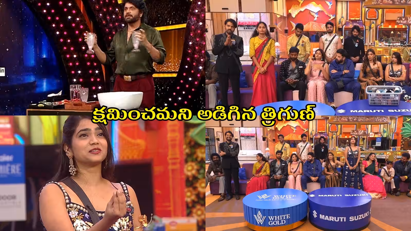బిగ్బాస్ తెలుగు 10... రోహిత్, త్రిగుణ్, షాలినీకి నాగార్జున క్లాస్!