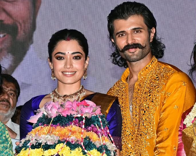 Vijay and Rashmika Add Star Power to Bathukamma Celebrations