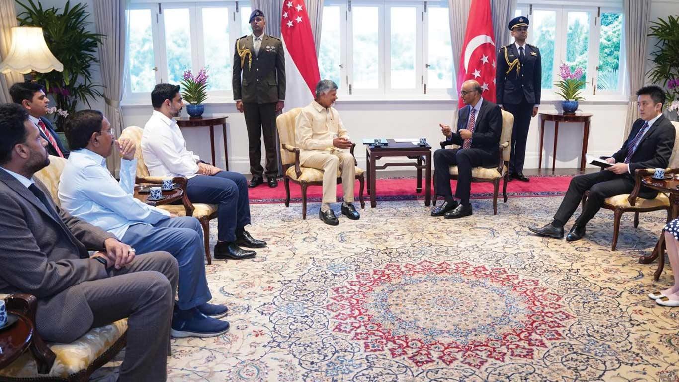 Chandrababu Invites Singapore Investors to Explore Amaravati Opportunities