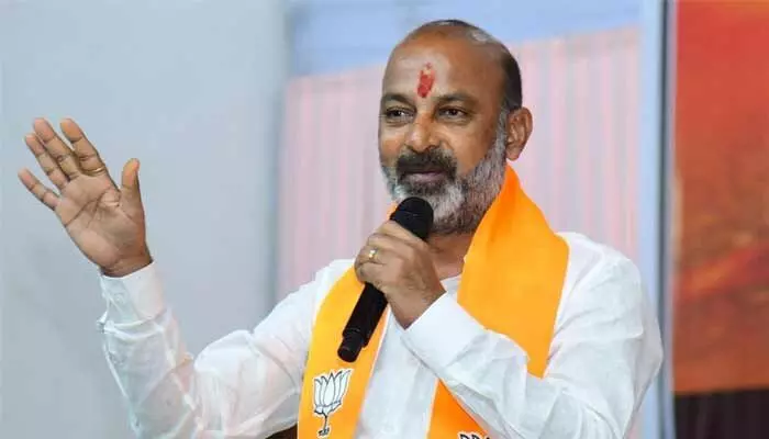 There is a conspiracy to remove Hindu votes - Union Minister Bandi Sanjay