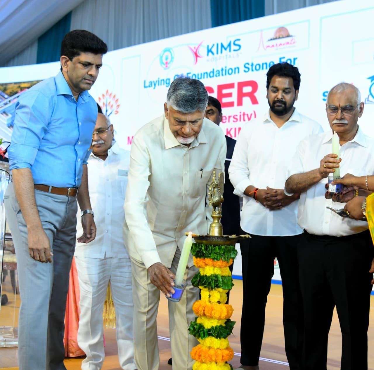 Foundation Laid for Major Medical and Educational Infrastructure in Amaravati