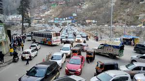 Traffic Chaos in Shimla as Tourist Rush Surges